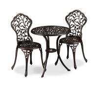 Relaxdays Antique-looking garden furniture set