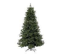 Relaxdays artificial Christmas tree, 180 cm, Nordmann fir, with stand, PVC tips, lifelike fir tree, green