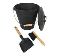 Relaxdays Ash bin with brush & shovel