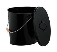 Relaxdays Ash Bucket with Lid 12 Litres
