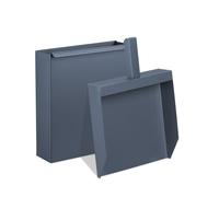 Relaxdays Ash Bucket with Shovel in Anthracite