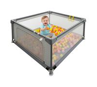 Relaxdays Baby playpen with 50 balls