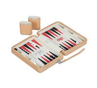 Relaxdays Backgammon Travel Set