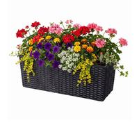 Relaxdays Balcony planter insert & level gauge