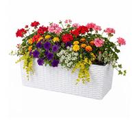 Relaxdays Balcony planter insert & level gauge