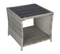 Relaxdays Polyrattan balcony table