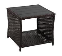 Relaxdays Polyrattan balcony table