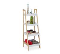 Relaxdays Bamboo Bathroom Caddy