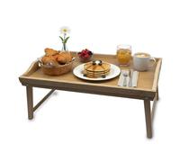 Relaxdays Bamboo bed tray