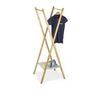 Relaxdays Bamboo Clothes Stand