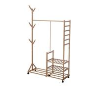 Relaxdays Coat rack, shoe rack & hooks