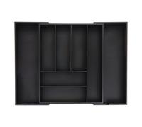 Relaxdays Bamboo Cutlery Tray 6-8 Compartments