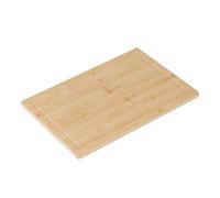 Relaxdays Bamboo cutting board with juice groove
