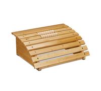 Relaxdays Bamboo Desk Footrest