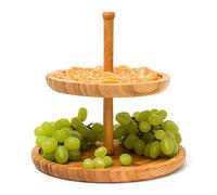 Relaxdays Bamboo Etagere with 2 Tiers