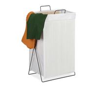 Relaxdays Bamboo Laundry Hamper with Frame 40 L
