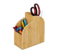Relaxdays Bamboo pen holder