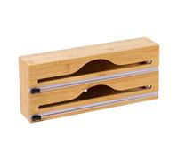 Relaxdays Bamboo roll holder