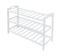 Relaxdays Bamboo shoe rack