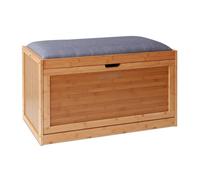 Relaxdays Bamboo shoe storage bench