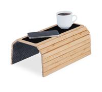 Relaxdays Bamboo Sofa Arm Tray