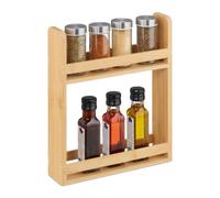Relaxdays Bamboo Spice Rack