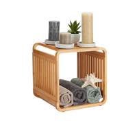Relaxdays Bamboo Storage Shelf