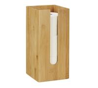 Relaxdays Bamboo Toilet Roll Holder