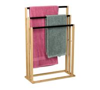 Relaxdays Bamboo Towel Rail