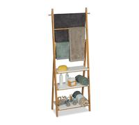 Relaxdays Bamboo Towel Stand