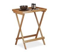 Relaxdays Bamboo Tray Table