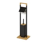 Relaxdays Bamboo WC set