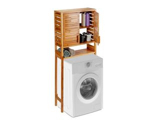 Relaxdays Bamboo WC Shelf