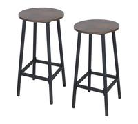 Relaxdays Bar stools, set x2