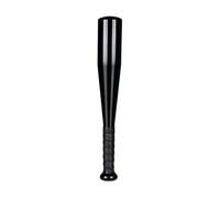 Relaxdays Baseball Bat, Aluminium, 18 Inches, Softball & Rounders, Sports Accessory, Lightweight, PE Equipment, Black, 80% 20% Plastic, 18 Zoll