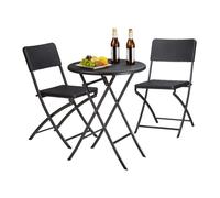 Relaxdays BASTIAN 3-Piece Garden Furniture Set