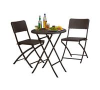 Relaxdays BASTIAN 3-Piece Garden Furniture Set