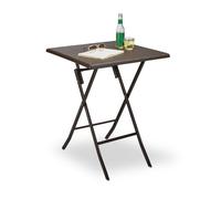 Relaxdays BASTIAN folding garden table