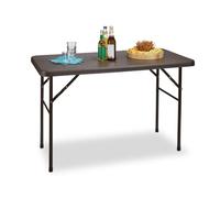 Relaxdays BASTIAN folding garden table