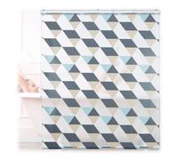 Relaxdays Bath Roller Blind with Geometric Design