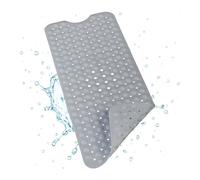 Relaxdays Bathtub Mat, Extra Large Size with Suction Cups, Washable, 97 x 39 cm, 0.7 x 97 x 39 cm