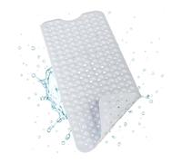 Relaxdays Bathtub Mat, Extra Large Size with Suction Cups, Washable, 97 x 39 cm, 0.7 x 97 x 39 cm