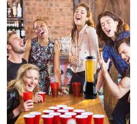 Relaxdays Beer dispenser and pong cups