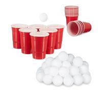 Relaxdays Beer Pong Set