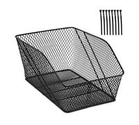Relaxdays Bicycle basket for rear