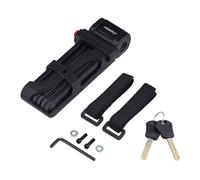 Relaxdays Bicycle Folding Lock with Bracket