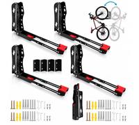 Relaxdays, bike rack, available in various designs | swivelling & foldable, wall-mounted, wall bracket
