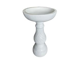 Relaxdays Bird bath on pedestal