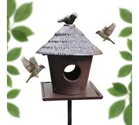 Freestanding bird feeder, feeder stand, bird table, cast iron