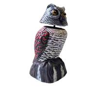 Relaxdays Bird scarer owl 20 cm